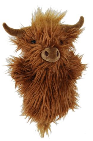 PUPPET HIGHLAND COW