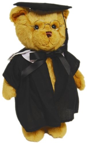 BEAR GRADUATION LARGE 36CM