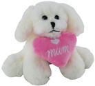 DOG PUDDLES W/MUM HEART 16CM