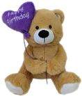 BEAR W  BALLOON - HAPPY BIRTHDAY