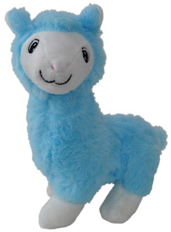 LLAMA NIKO STANDING BLUE 21CM