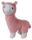 LLAMA NIKO STANDING PINK 21CM