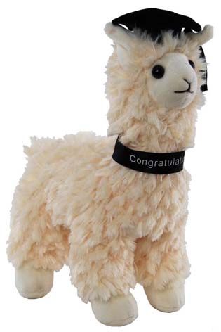 LLAMA GRADUATION 28CM