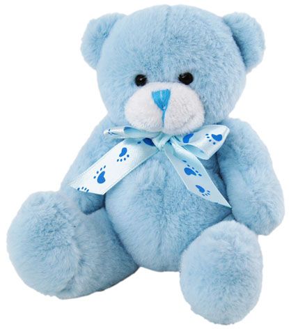 BEAR BAXTER - BLUE 14CM