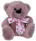BEAR JELLY - DUSTY PK  MUM RIBBON 18CM