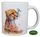 COFFEE MUG - CHEETAH HEAD WC