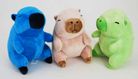 SITTING COLOURED CAPYBARA 16CM (NO TAG)