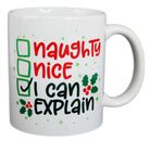 COFFEE MUG - NAUGHTY NICE EXPLAIN