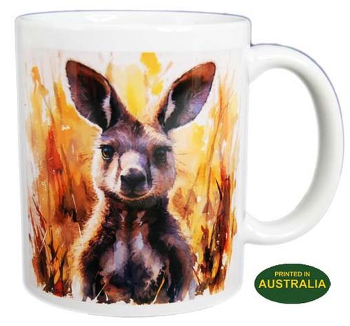 COFFEE MUG - KANGAROO (NEW) WC