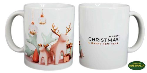 COFFEE MUG - MERRY XMAS & HAPPY NEW YEAR