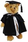 BEAR GRADUATION MASTERS GOWN 36CM