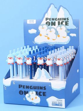 CLICK PEN PENGUIN - 36PC DISPLAY