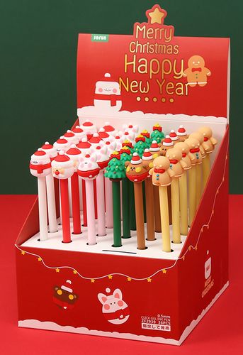 GEL PEN XMAS ASSORTED 36PC DISPLAY BOX
