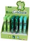 PEN 8 COLOUR CROCODILE - 24PC DISPLAY