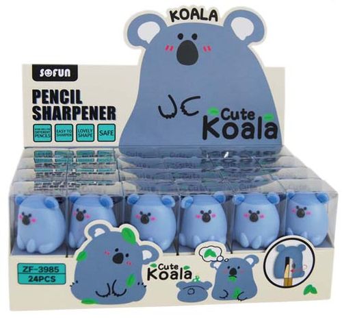 PENCIL SHARPENER KOALA 24PC DISPLAY