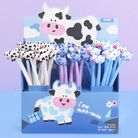 SILICONE PEN COW - 36PC DISPLAY