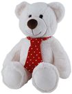BEAR GORDY W NECKTIE CREAM 40CM #SP