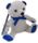BEAR AUTOGRAPH SMALL - ONLY BLUE LEFT #S