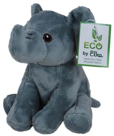 ECO ELEPHANT 12CM (100% RECYCLED)