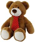 BEAR GORDY W NECKTIE BROWN 60CM #SP
