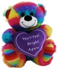 BEAR JELLY FEEL BRIGHT HEART 18CM