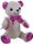 BEAR AUTO LARGE 38CM: PINK METALLIC