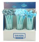 SILICONE PEN SHARK - 48PC DISPLAY