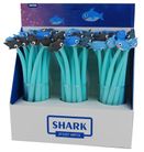 SILICONE PEN SHARK - 48PC DISPLAY