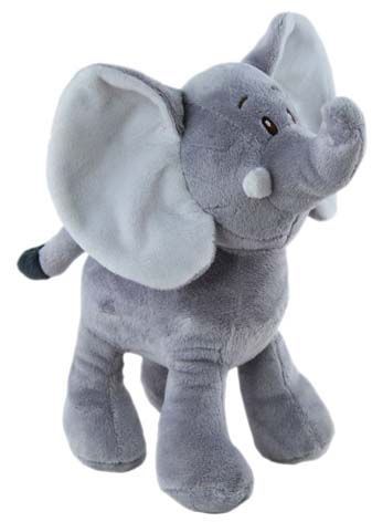 ELEPHANT RATTLE SAFARI MEDIUM 23CM