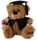 BEAR - GRADUATION BROWN W/2025 23CM