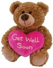 GET WELL SOON BERTIE BEAR PINK