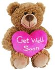 GET WELL SOON BERTIE BEAR PINK