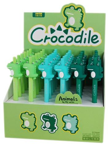 PENCIL PACER CROCODILE - 36PC DISPLAY