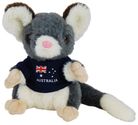 SITTING POSSUM WITH AUSTRALIA SHIRT 14CM