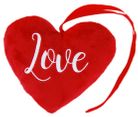 HEART WITH RIBBON  LOVE YOU 18CM