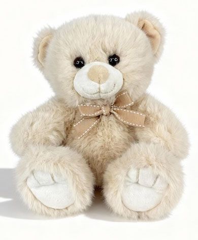 BEAR BROOKLYN BEIGE 18CM