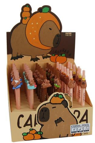 ETERNAL PENCIL CAPYBARA - 36PC DIS