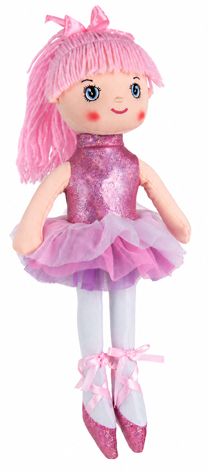 DOLL BALLERINA OLIVIA PINK 35CM