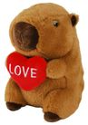 CAPYBARA WITH LOVE HEART 23CM (22/12)