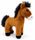 BROWN HORSE - 20CM