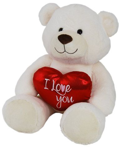 BEAR STIRLING CREAM 40CM