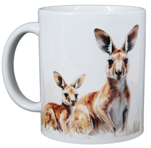 COFFEE MUG - KANGAROO & JOEY