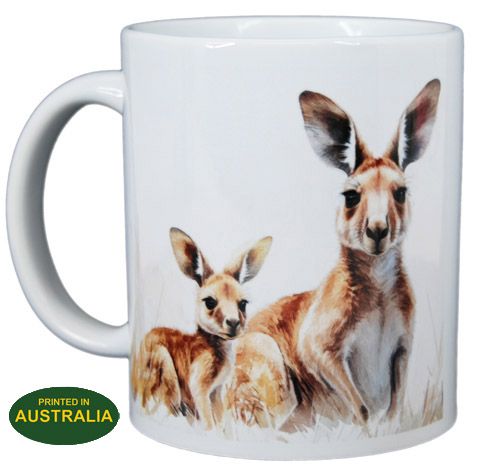 COFFEE MUG - KANGAROO & JOEY