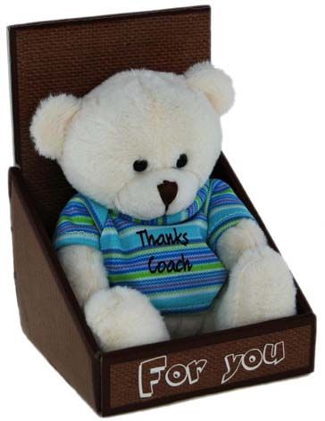 BEAR IN BOX: THANKS COACH #SP