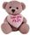 BEAR - LOVE YOU MUM HEART 15CM