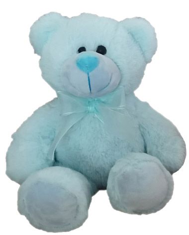BEAR GORDY BLUE 40CM #SP (LOW STOCK)