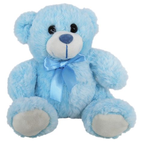 BEAR SMARTIE  - LIGHT BLUE 23CM