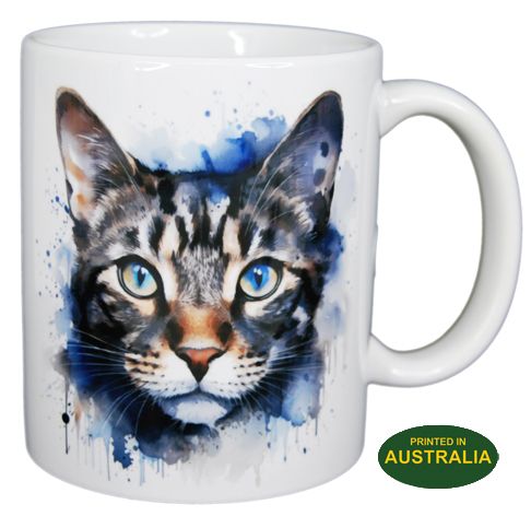 COFFEE MUG - BLUE RUSSIAN CAT WC