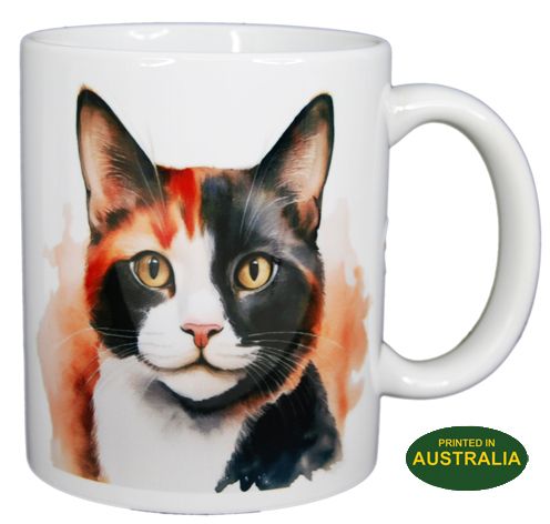 COFFEE MUG - CALICO CAT WC