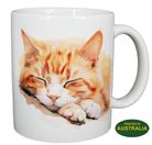 COFFEE MUG - GINGER CAT WC